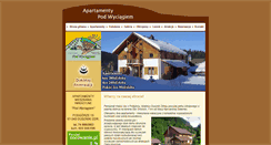 Desktop Screenshot of apartamentyduszniki.com